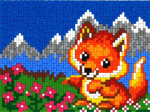 Stickit-Pixel "Fuchs Lucky"