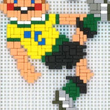 Stickit-Pixel Fussballer Klausi