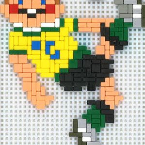 Stickit-Pixel Fussballer Klausi