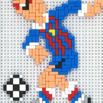 Stickit-Pixel Fussballer Tobi