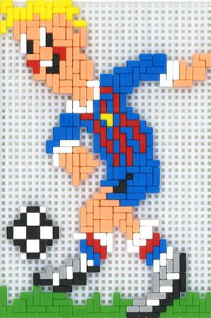 Stickit-Pixel Fussballer Tobi