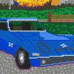 Stickit-Pixel Opel GT