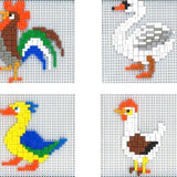 Stickit-Pixel Geflügel 4 in 4