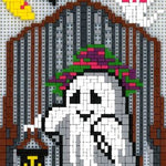 Stickit-Pixel Geist am Tor