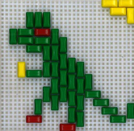 Stickit-Pixel "Grande Dino"