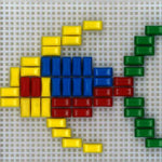 Stickit-Pixel "Grande Fisch"