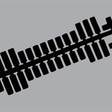 Farbstreifen gross grau P3 6 Streifen