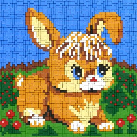 Stickit-Pixel Hase "Schnuffi"