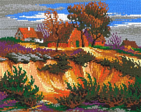 Stecksystem Heideland mit XXL-Steckvorlage