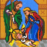 Stecksystem Heilige Familie mit XXL-Steckvorlage
