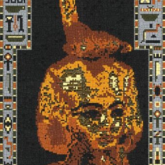 Stickit Steckbilder ,,Königin Selket mit Metallic-Streifen,,