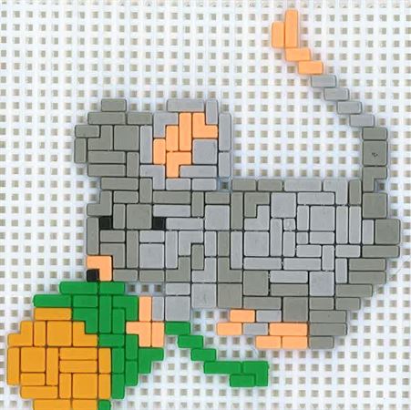 Stickit-Pixel Kleine Maus