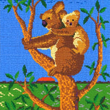 Stecksystem Koalabären mit XXL-Steckvorlage