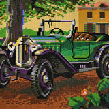 Stecksystem Opel Laubfrosch (Oldtimer) mit XXL-Steckvorlage