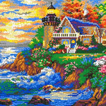 Stecksystem Leuchtturm mit XXL-Steckvorlage