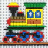 Stickit-Pixel Lokomotive