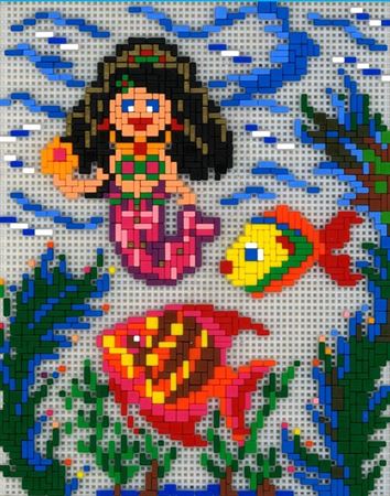 Stickit-Pixel Luana Meeresprinzessin