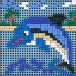 Stecksystem Delfin links sehend