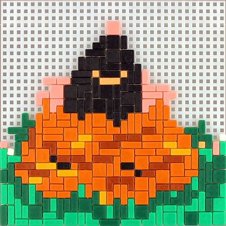 Stickit-Pixel Maulwurf