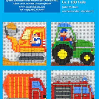 Stecksystem Meine ersten Fahrzeuge 4 in 1