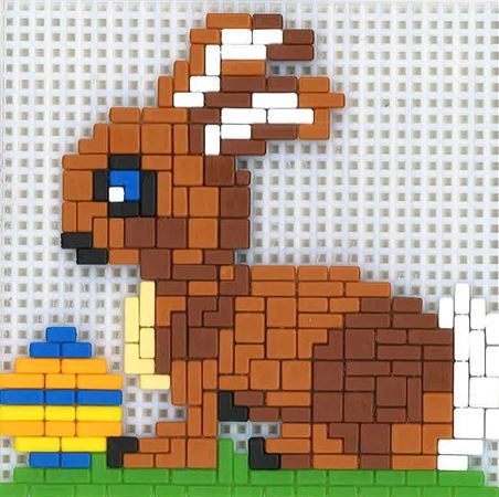 Stickit-Pixel Oster Überaschung