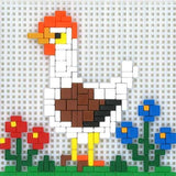 Stickit-Pixel Osterhühnchen