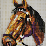 Stecksystem Pferd mit Zügel