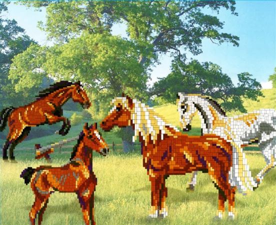 Stecksystem Pferde 4 in 1