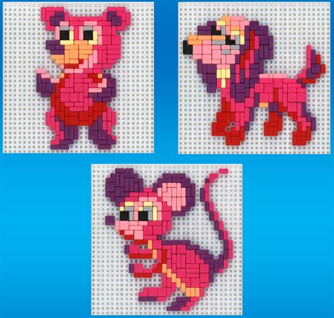 Stecksystem Sortiment Pink Pets