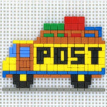 Stickit-Pixel Postauto