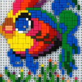 Stickit-Pixel Regenbogenfisch