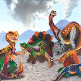 Stecksystem Saurier 4 in 1