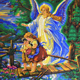 Stecksystem Schutzengel XXL Motiv mit XXL-Steckvorlage