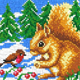 Stickit Eichhörnchen im Schnee