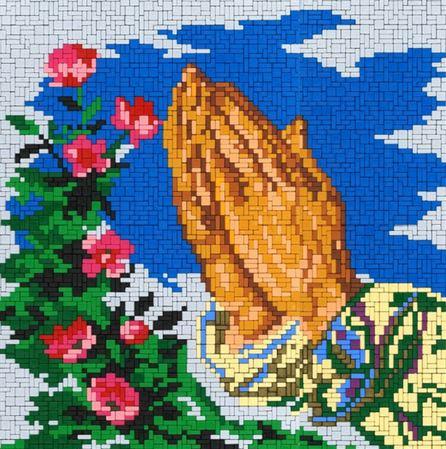 Stickit Betende Hände