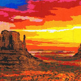 Stickit Pixel-Mosaik Arizona Sunrise