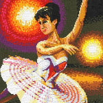 Stickit Stickit Pixel-Mosaik "Prima Ballerina"