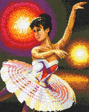 Stickit Stickit Pixel-Mosaik "Prima Ballerina"