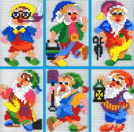 Stickit "Fleißige Wichtelzwerge"