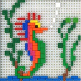 Stickit-Pixel Seepferdchen