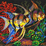 Stickit Mosaik Segelflosser mit Korallen