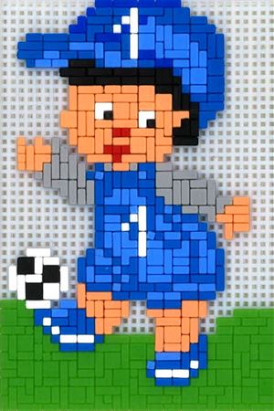 Stickit-Pixel Torwart "Seppi"