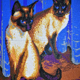 Stecksystem Siamkatzen mit XXL-Steckvorlage