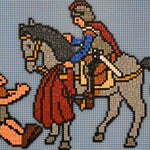 Stickit Pixel Mosaik St. Martin