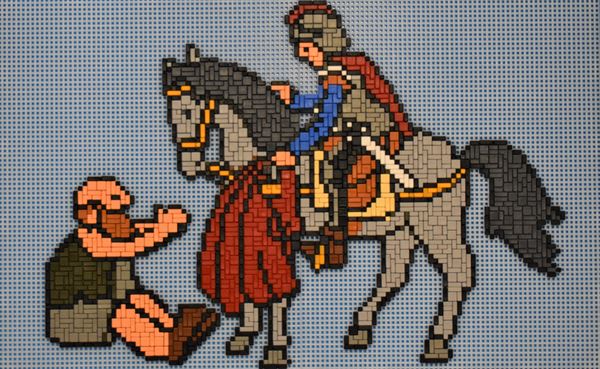 Stickit Pixel Mosaik St. Martin