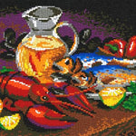 Stecksystem Hummer mit XXL-Steckvorlage