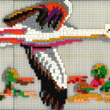 Stecksystem Storch mit XXL-Steckvorlage