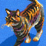 Stickit Pixel Tigerkatze