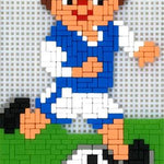 Stickit-Pixel Fussballer "Tommy"