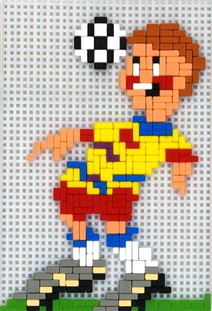 Stickit-Pixel Fussballer Toni